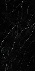 Carreau de marbre Nero Marquina-noir et blanc