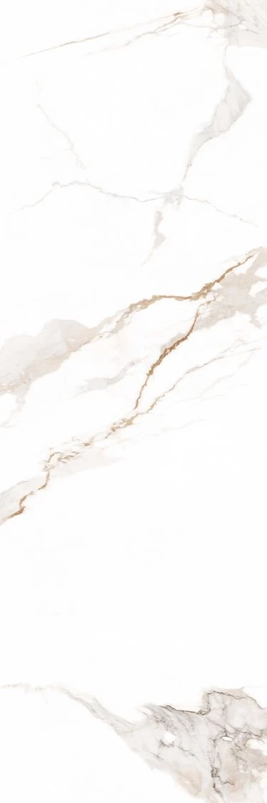 Comptoir en marbre blanc et or